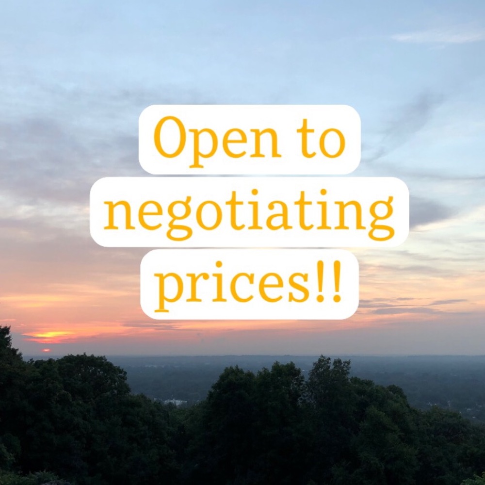 Prices Negotiable